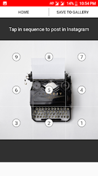 Imagen 1 para Nine Grid Crop For Instag…