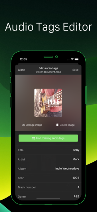 Imagen 2 para Evertag: Audio Tag Editor