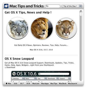 Image 0 for Mac Tips and Tricks