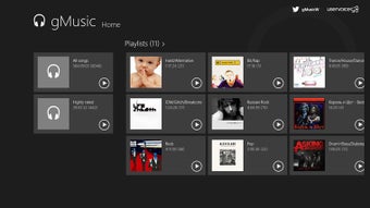 Imagen 0 para gMusic for Windows 8
