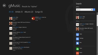 Imagen 1 para gMusic for Windows 8