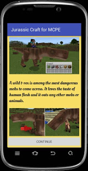 Imagen 0 para Jurassic Craft mod for MC…