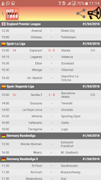 Imagen 0 para Safe 2+ Daily Odds