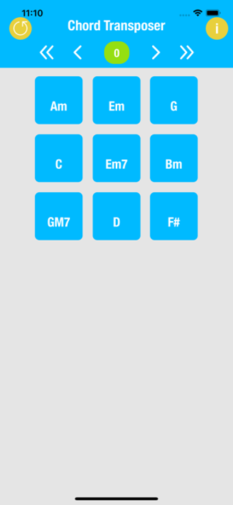 Image 0 for Chord Transposer