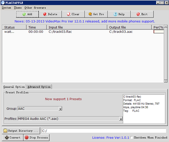 Image 0 for FLAC2APPLE