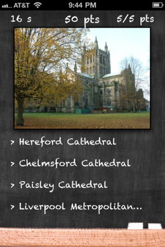 Image 0 for Cathedral Quiz Lite - Whi…