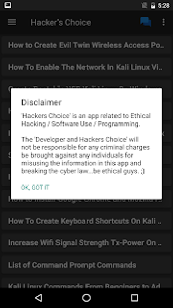 Imagen 2 para Hackers Choice