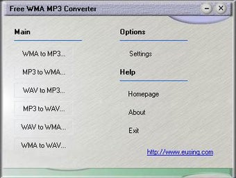 Image 0 for Free WMA MP3 Converter
