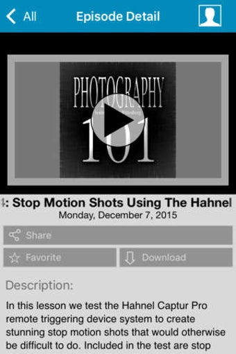 Imagen 0 para Photography 101