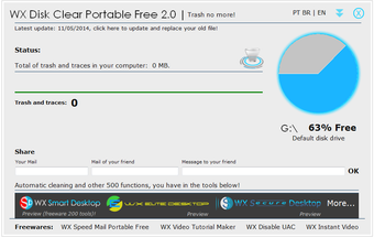 Image 0 for WX Disk Clear Portable