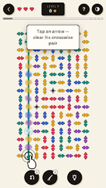 Imagen 0 para Crosswise Arrows: Tap Puz…