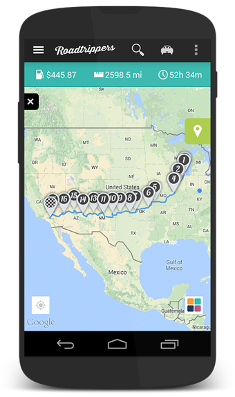 Imagen 4 para Roadtrippers - Trip Plann…