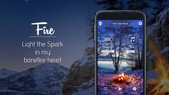 Image 2 for Romantic Fire Screen Fire…