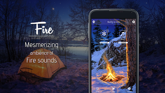 Image 1 for Romantic Fire Screen Fire…