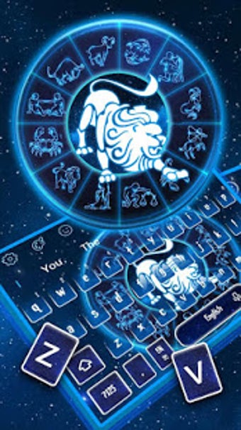 Image 2 for Leo Horoscope Keyboard Th…