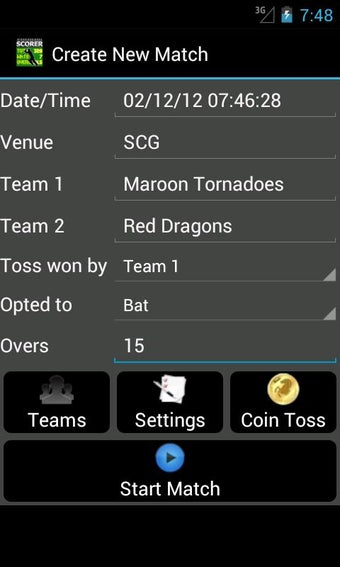 Image 3 for Best Cricket Scorer FULL