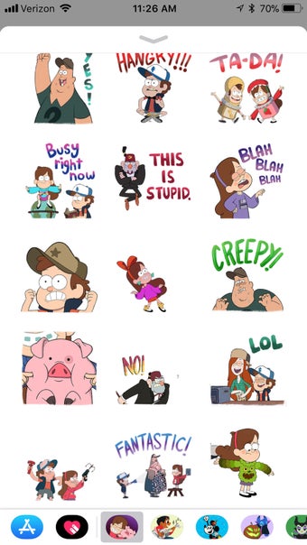 Image 0 for Disney Stickers: Gravity …