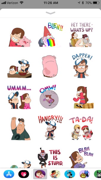 Image 1 for Disney Stickers: Gravity …
