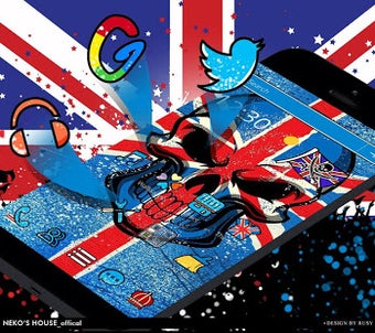 Image 3 for Union Jack Flag Skull The…