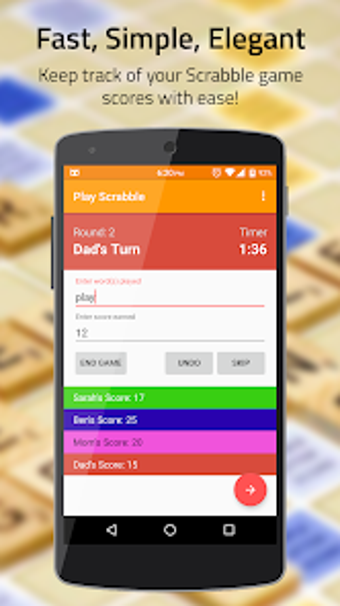 Image 0 for Score Keeper for Scrabble