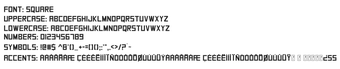 Imagen 0 para SquareFont