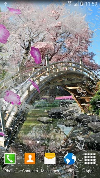 Imagen 3 para Sakura Garden Live Wallpa…
