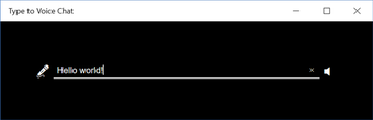 Imagen 1 para Type to Voice Chat for Wi…