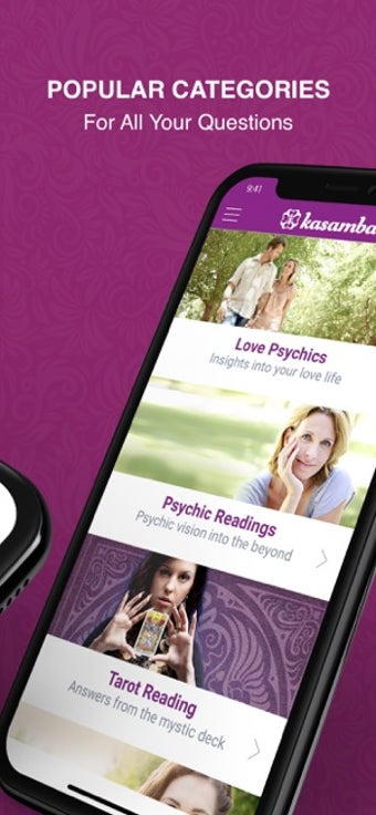 Kasamba Psychic Readings Screen Shots 1