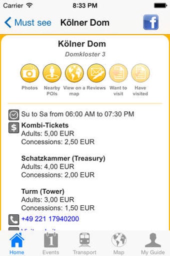 Imagen 0 para Cologne Travel Guide Offl…