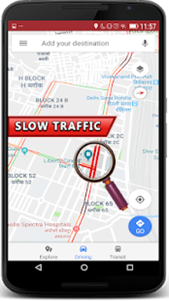 Image 1 for Live Traffic Route Finder