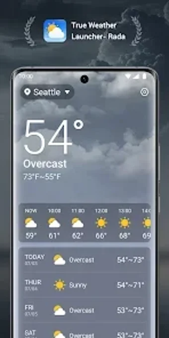 Image 0 for True Weather Launcher- Ra…