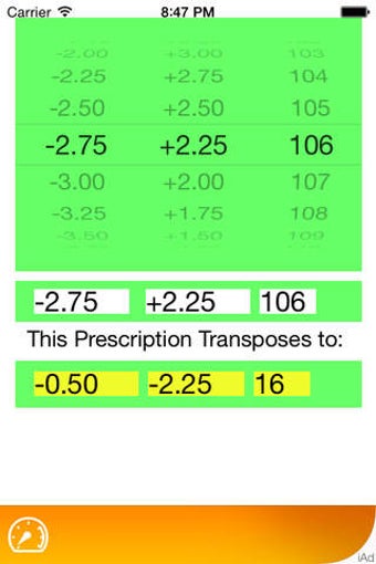 Image 0 for Transpose Eyeglass Prescr…