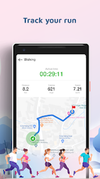 Imagen 1 para Pedometer: GStep Counter …