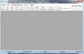 Image 0 for Visual Database Creator