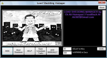 Image 0 for Load Shedding Manager