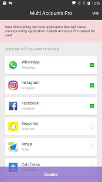 Imagen 0 para Multi Accounts Pro