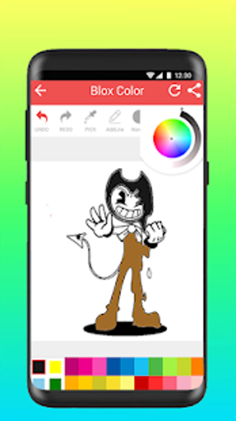 Image 2 for Coloring Bendy Book 2020