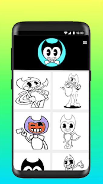 Image 1 for Coloring Bendy Book 2020