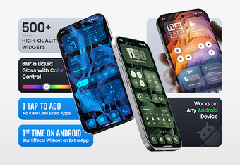 Image 0 for Liquid Glass Widgets : Bl…