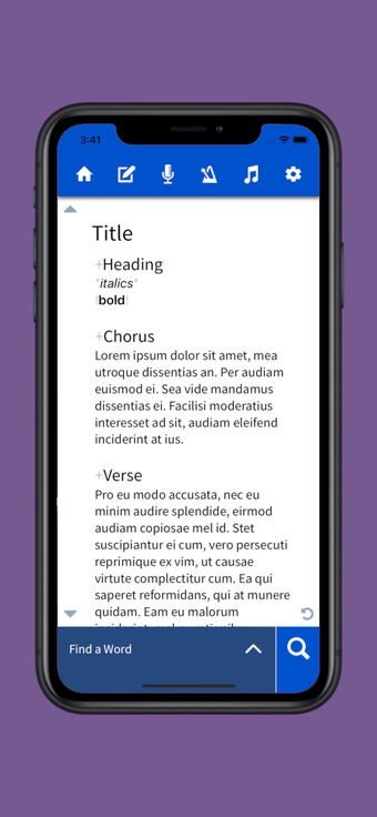 Image 0 for Lyric Notepad