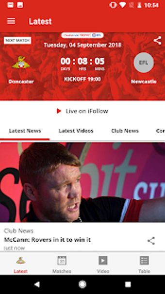 Image 0 for Doncaster Rovers Official…