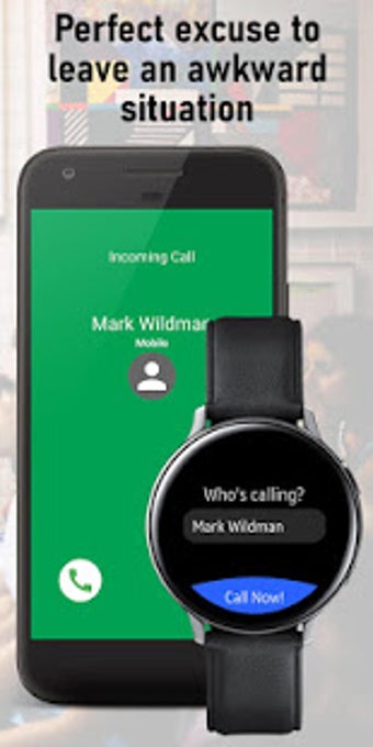 Imagen 3 para Fake Watch Call - Galaxy …