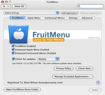 Imagen 2 para FruitMenu