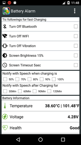 Imagen 3 para Battery Full Alarm Lite (…