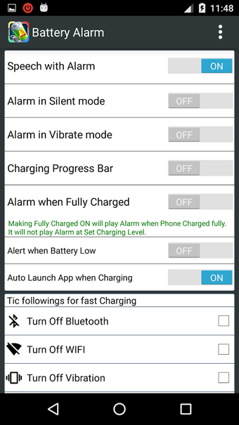 Imagen 2 para Battery Full Alarm Lite (…