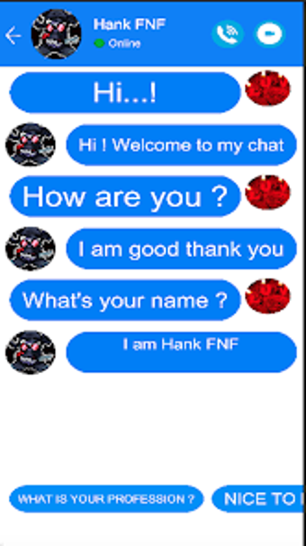 Imagen 0 para Hank FNF Chat Video Call