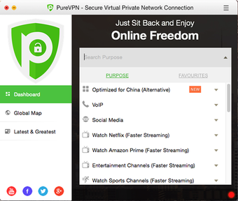 Imagen 0 para PureVPN Mac VPN Software