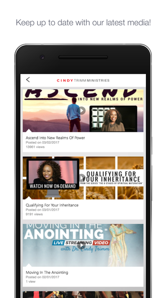 Imagen 1 para Cindy Trimm Ministries
