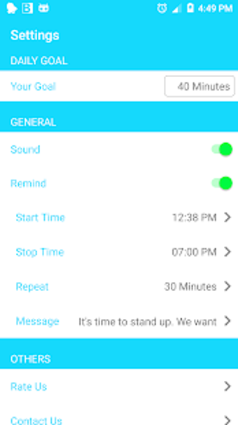 Image 0 for Stand Up Tracker Reminder…