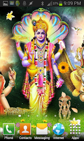 Image 1 for Lord VISHNU HQ Live Wallp…
